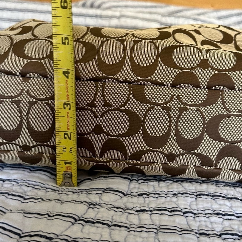 NWT Coach  Brown Signature Gallery Tote Handbag F15156 - Picture 12 of 14